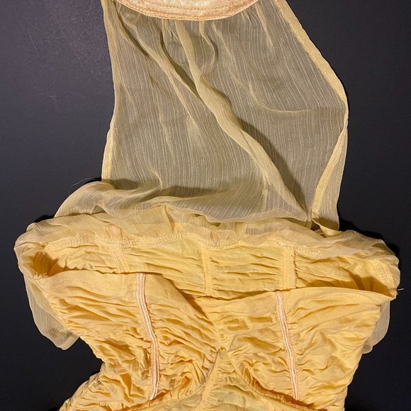 Yellow Choker Top, Date Night - Picture 10 of 15